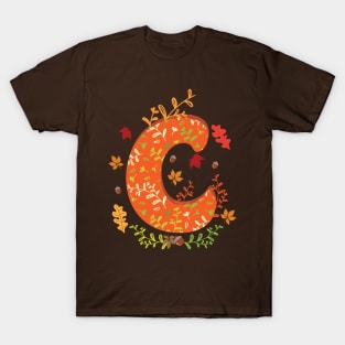 C Autumn Monogram T-Shirt